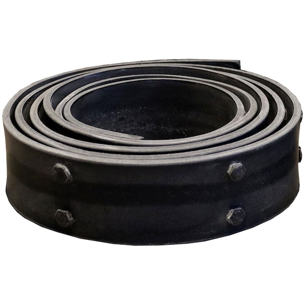 Ekena Millwork 3"W x 96"L Flexible Black Beam Strap w/ Bolts for Ekena Faux Wood Beams BMSTRF03X96TRBL - main